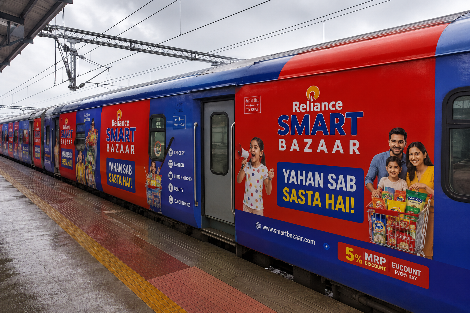Train Branding Campaign